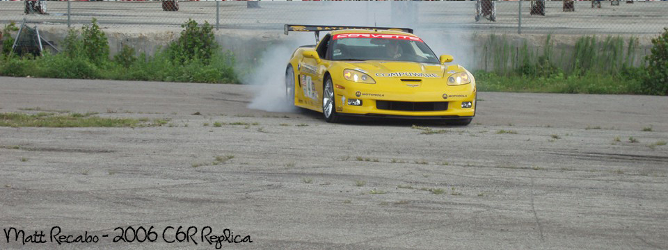 Matt Recabo - 2006 C6R Replica